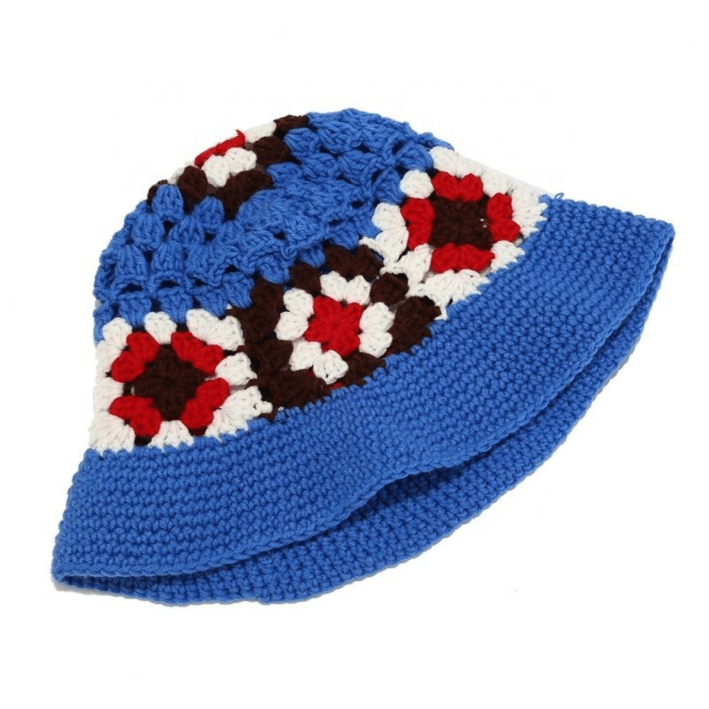 Häkelstrick-Retro-Winter-Bucket-Hat KB01 (2)