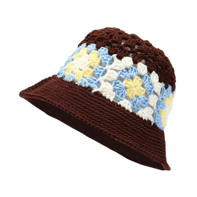Häkelstrick-Retro-Winter-Bucket-Hat KB01 (6)