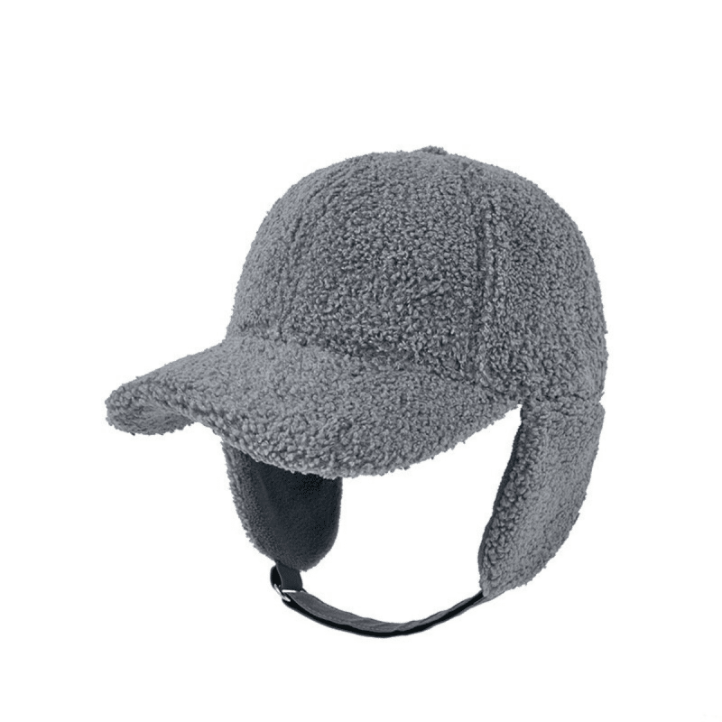 Winter Baseball Caps with Earflaps WH04 (4)