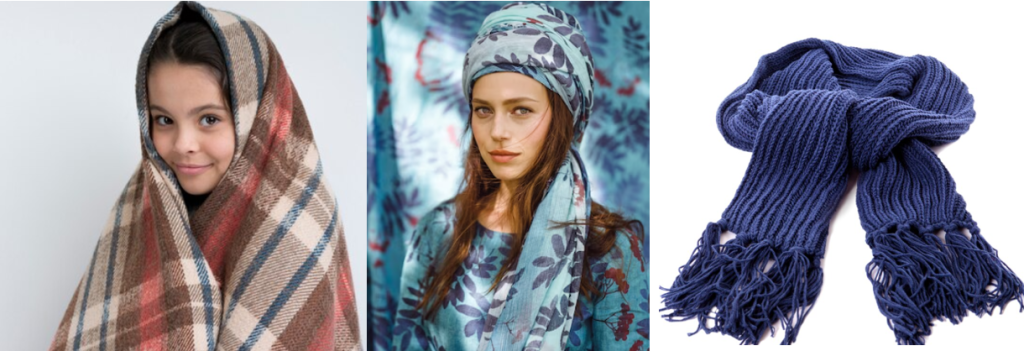 13. Hooded Scarves
