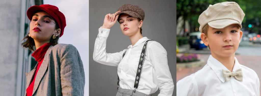 6. Newsboy Caps