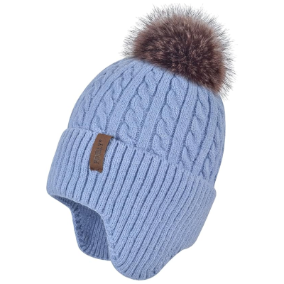Cashmere Pompom Earflap Beanies We2014-01 (4) Cashmere Pompom Earflap Beanies We2014-01 (4)