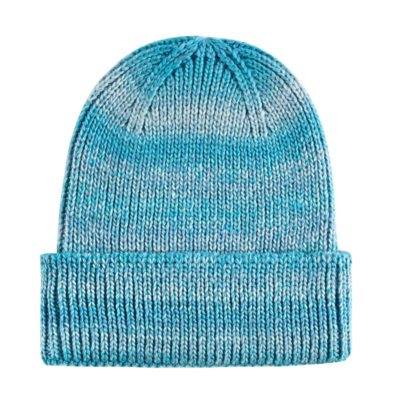 Bonnets à revers souples en tricot jacquard BB-231017-4 (2)
