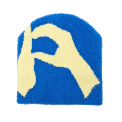 Mohair Two-Tone Jacquard Cuffless Beanie BS-231017-1 (1) Mohair Two-Tone Jacquard Cuffless Beanie BS-231017-1 (1)