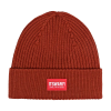 Silicone Patch Plain Cuffed Beanies Wb2410-18 (1)