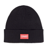 Silicone Patch Plain Cuffed Beanies Wb2410-18 (2)