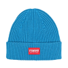 Silicone Patch Plain Cuffed Beanies Wb2410-18 (3)