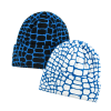 Zweifarbige Jacquard-Strickmütze mit Umschlag BB-231017-5 (3)