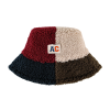 Winter Patchwork Plush Bucket Hat Wwbh2410-01 (1) Winter Patchwork Plush Bucket Hat Wwbh2410-01 (1)