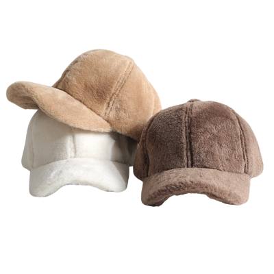Winter Warm Plain Plush Baseball Caps Ww2410-03 (2) Winter Warm Plain Plush Baseball Caps Ww2410-03 (2)