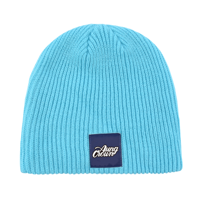 Woven Label Knit Cuffless Beanies PB-FC0002 (1) Woven Label Knit Cuffless Beanies PB-FC0002 (1)