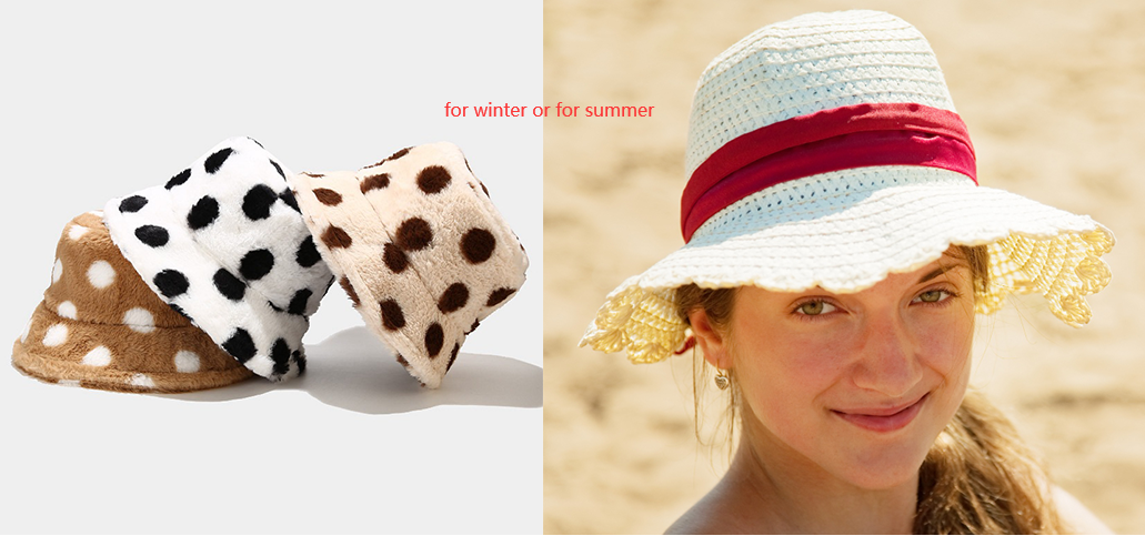 Sind Bucket Hats für den Sommer oder Winter geeignet?