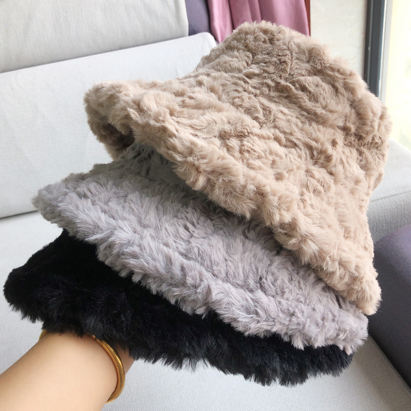 fake-fur-bucket-hats Fake Fur Bucket Hats
