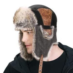 Cappello da cacciatore in pelliccia sintetica