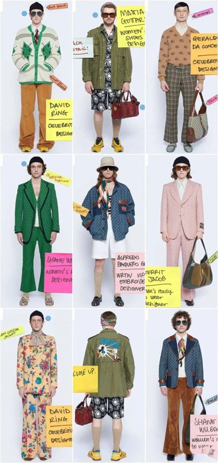 Collection Gucci printemps 2021.