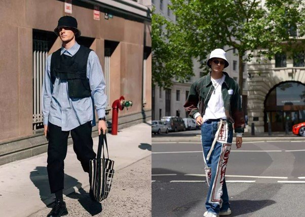 solid-colored bucket hats