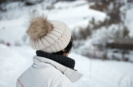 Hinweise zum Tragen einer Mütze im Winter