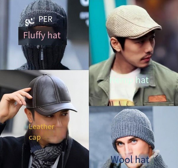 cappello invernale da uomo