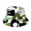 Cappelli a secchiello in pelliccia sintetica jacquard colorata Wwbh2410-03 (2)