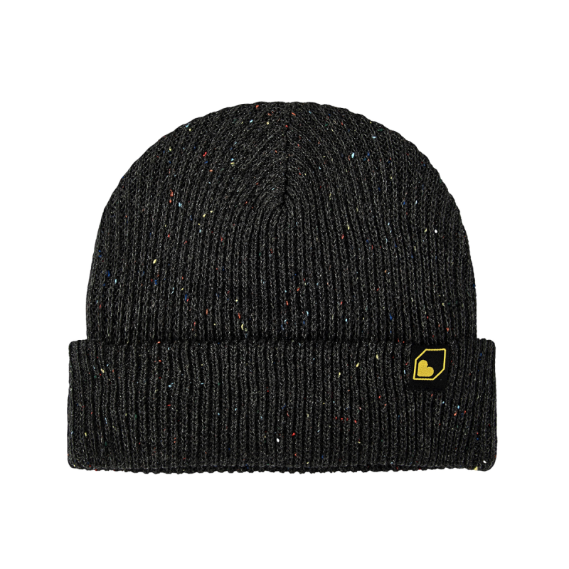 Custom Knitted BlackWhite Cuffed Beanies BB-230922-4 (1)