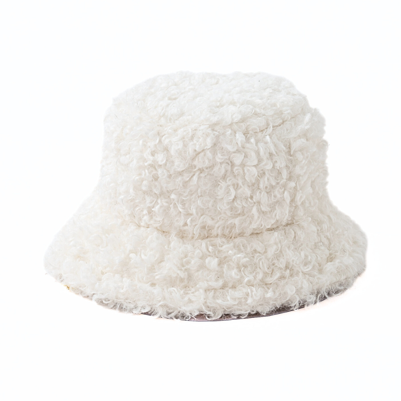 Chapeaux d'hiver en fausse fourrure unis personnalisés Wwbh2410-09 (4)