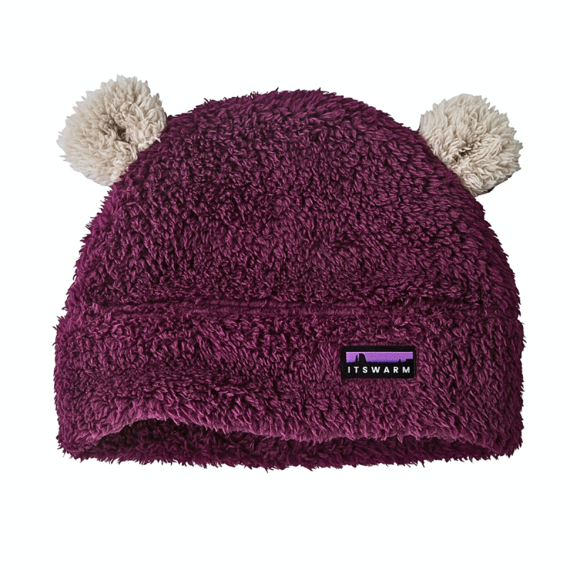 Bonnet d'hiver pour enfants avec oreilles d'ours mignonnes Wkwh2410-2 (2)