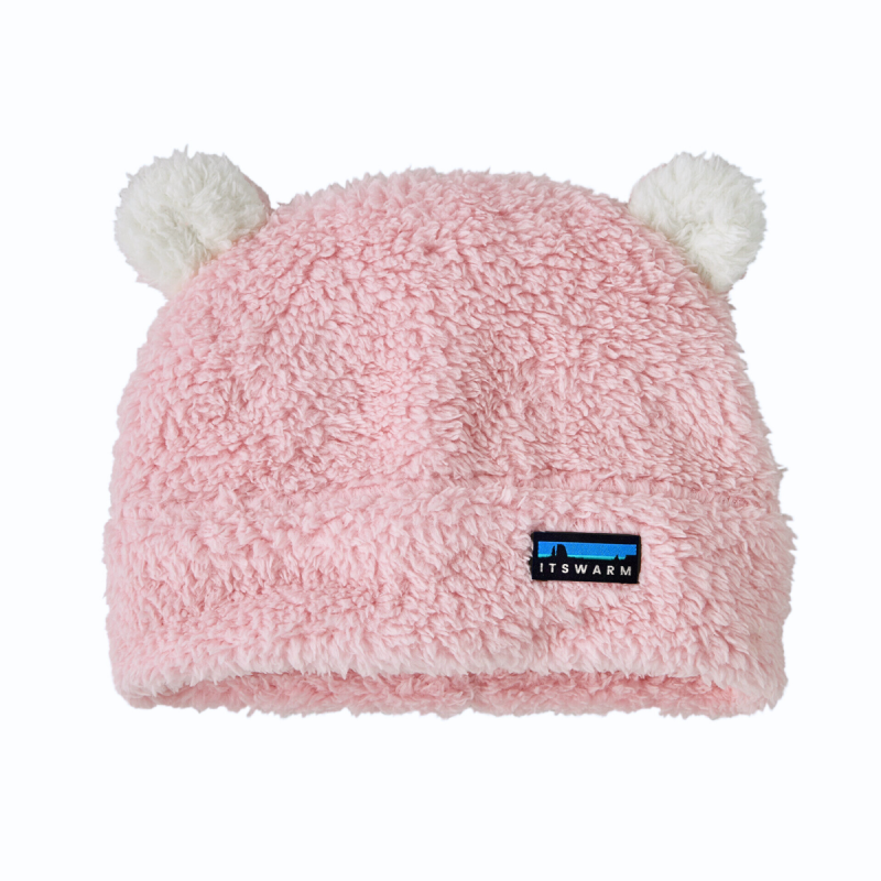 Bonnet d'hiver pour enfants avec oreilles d'ours mignonnes Wkwh2410-2 (3)