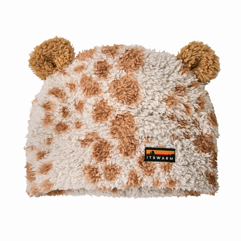 Bonnet d'hiver pour enfants avec oreilles d'ours mignonnes Wkwh2410-2 (6)
