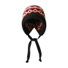 Variegated Knitted Long Earflap Beanies Wbeh2410-03 (4) Variegated Knitted Long Earflap Beanies Wbeh2410-03 (4)