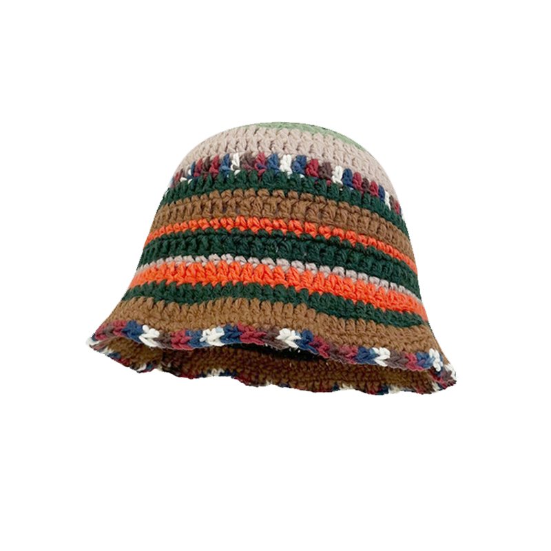 Chapeau bob tricoté au crochet