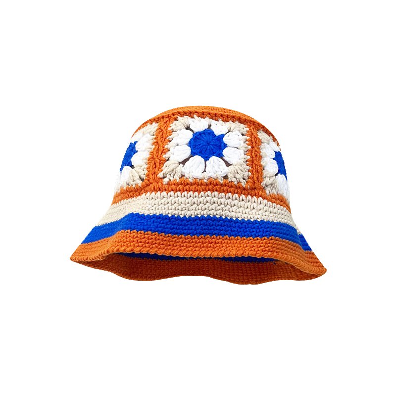 Chapeau bob tricoté au crochet
