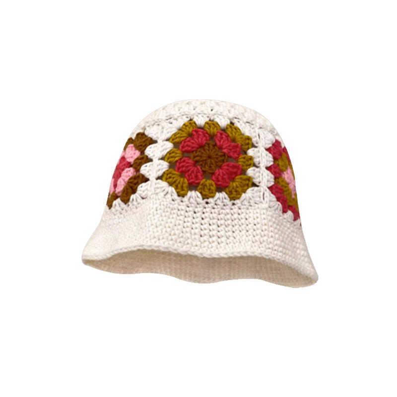 Chapeau bob tricoté au crochet