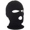 Cappello invernale con maschera da sci a 3 fori in acrilico colorato puro di design