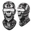 Outdoor-Sport-Polyester-Sublimations-CS-Vollgesichtsmaske mit Kapuze