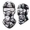 Outdoor-Sport-Polyester-Sublimations-CS-Vollgesichtsmaske mit Kapuze