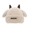 Cappelli invernali beige per bambini piccoli con graziosi corni e orecchie da capra Wk2410-015