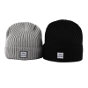 Bonnets tissés unis à revers PB-FB0004, combo-1