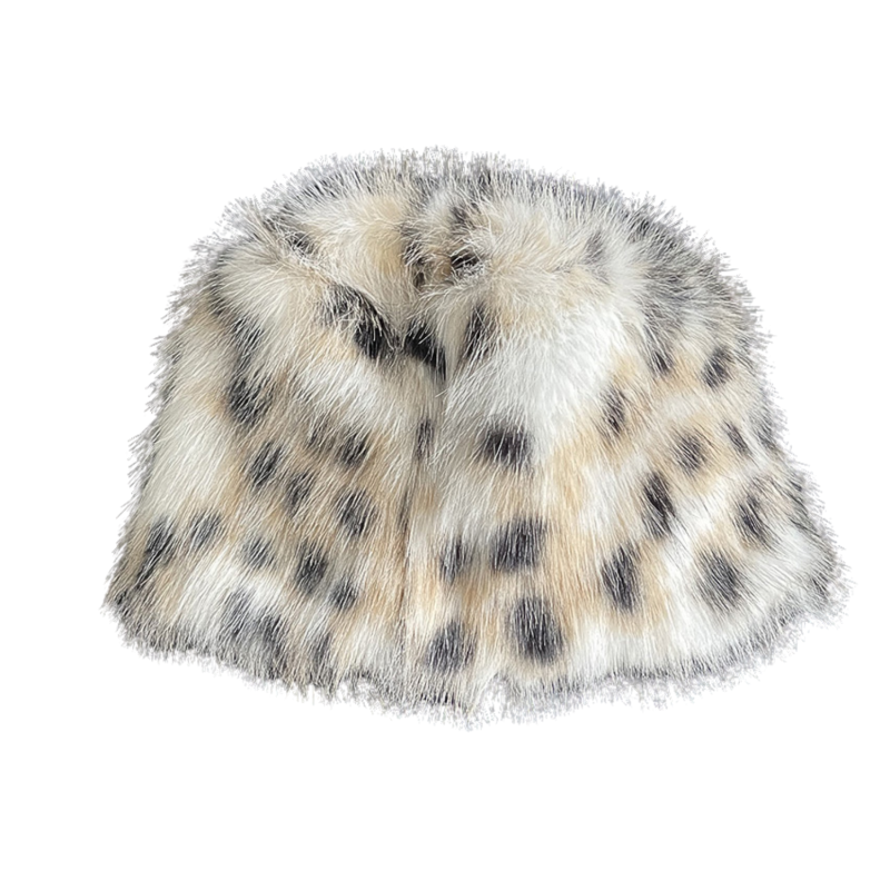 Various Leopard Plush Bucket Hats Wwbh2410-012 (6) Various Leopard Plush Bucket Hats Wwbh2410-012 (6)