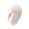 Cappelli da cacciatore con paraorecchie in pelliccia sintetica bianca invernale Wt2410-3