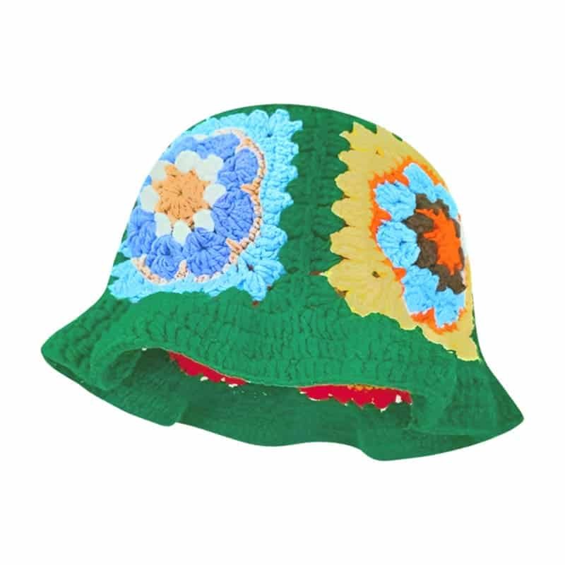Cappello da pescatore lavorato a maglia, nuovo modello estivo colorato personalizzabile