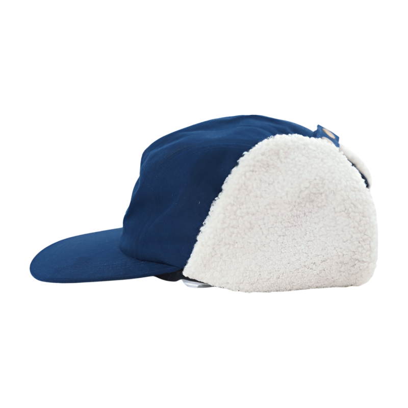 Индивидуальная замшевая вышивка Неструктурированная меховая ушанка Зимняя походная шапка
