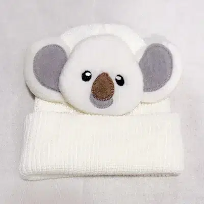 knit5 Custom Cute Animal Pattern Baby Knit Beanie