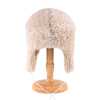 Cappelli con paraorecchie in pelliccia sintetica beige personalizzati Wbeh2410-08