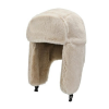 Beigefarbene Winter-Plüsch-Ohrenschützer-Trapperhüte Wt2410-10