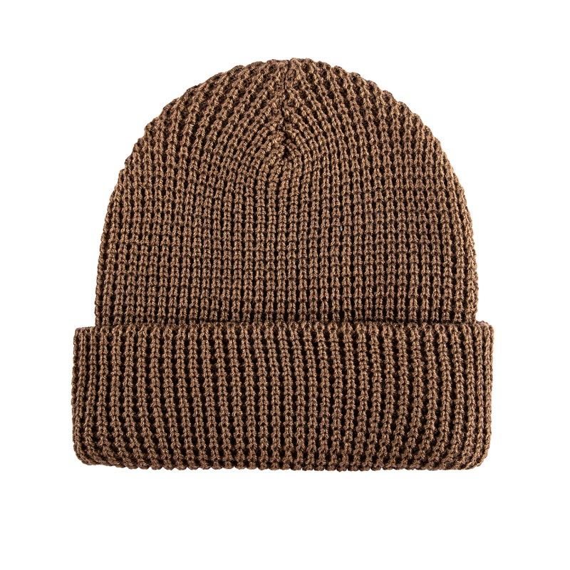 Brown 100% Berretti con risvolto Eco Waffle in rPET SFA-230829-02 Brown 100% Berretti con risvolto Eco Waffle in rPET SFA-230829-02
