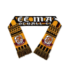 Brown Sports Jacquard Knit Tassel Bar Scarves Wa2410-03 Brown Sports Jacquard Knit Tassel Bar Scarves Wa2410-03