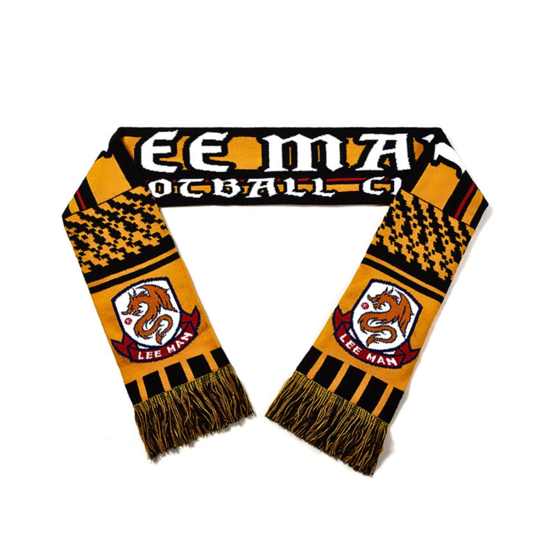Brown Sports Jacquard Knit Tassel Bar Scarves Wa2410-03 Brown Sports Jacquard Knit Tassel Bar Scarves Wa2410-03