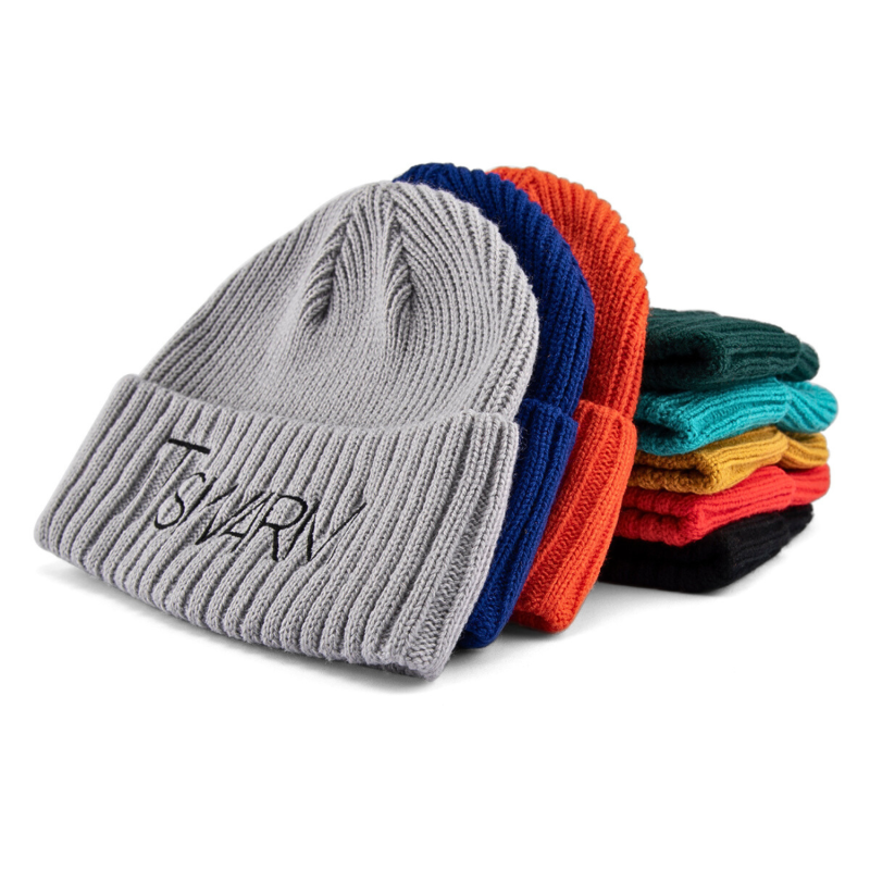 Custom Embroidered Cuffed Beanies SFG-210318-5, combo