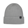 Bonnet à revers uni en rPET gris 100% PB-FB0031