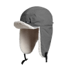 Gray Custom Adjustable Earflap Trapper Hats Wt2410-7